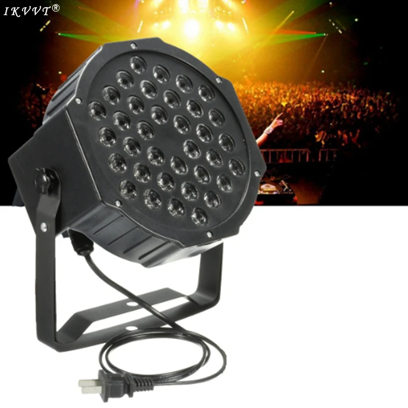 

AC 110V / 220V EU US Plug LED Stage Light 36*1W With DMX512 Master Slave For Weeding Party Club KTV Bar Stage Lighting