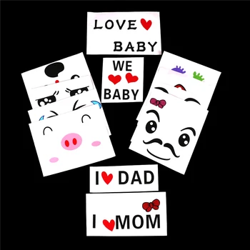 

Pregnant Belly Painting Photo Stickers Women Temporary Tattoos Therapy Maternity Photo Props Pregnancy Photographs Sticker