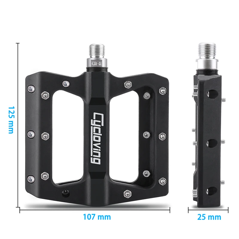 Велосипедные педали, велосипедные педали, 3 герметичных подшипника, ультралегкие нейлоновые противоскользящие педали, велосипедные MTB велосипедные аксессуары