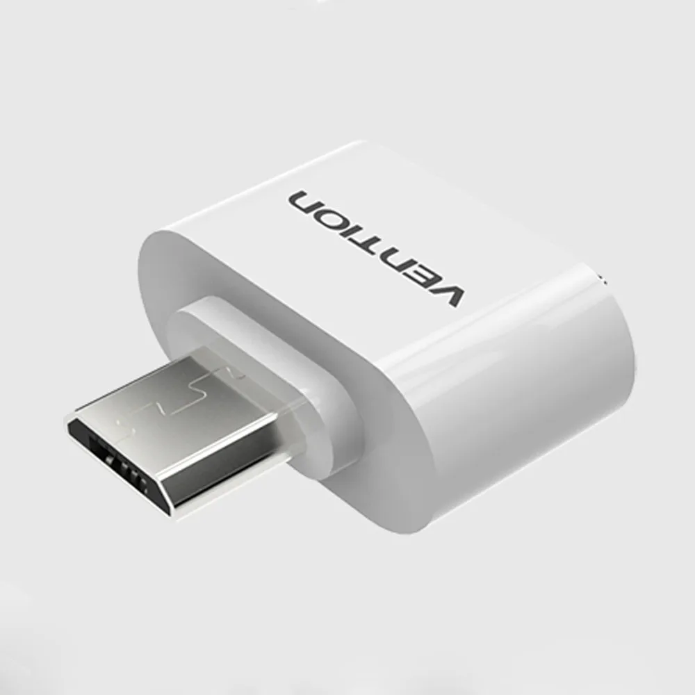 Vention VAS-A07 Micro USB к USB мини-адаптер OTG 2,0 конвертер для Android высокоскоростные сертифицированные аксессуары для мобильных телефонов