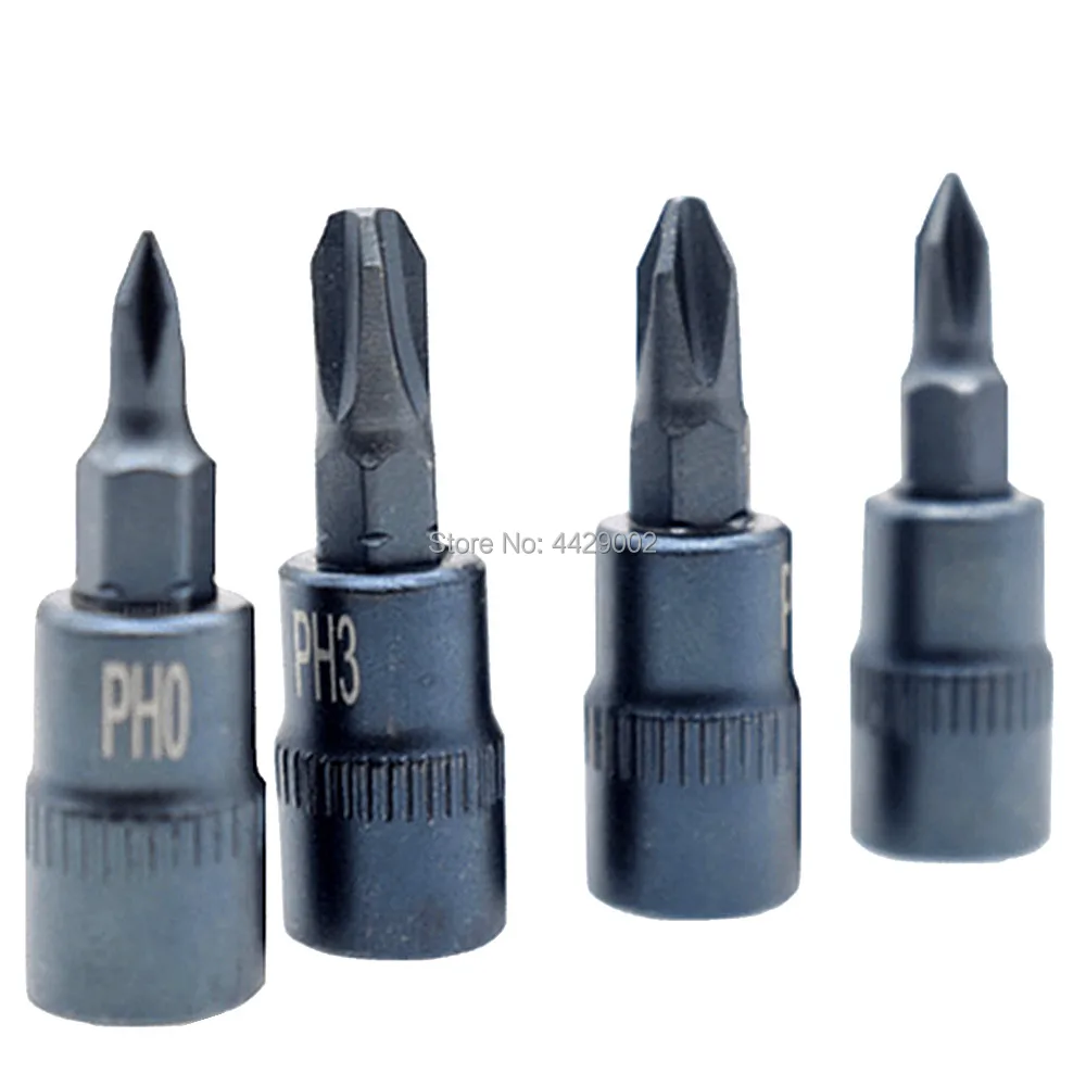 Screwdriver bit socket set
