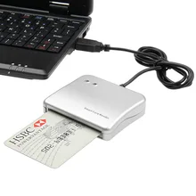 2 шт. Легко Comm USB Считыватель Смарт-Карт IC/ID картридер card Reader для Windows/Linux/MAC Высокой качество(цена указана за 2 шт