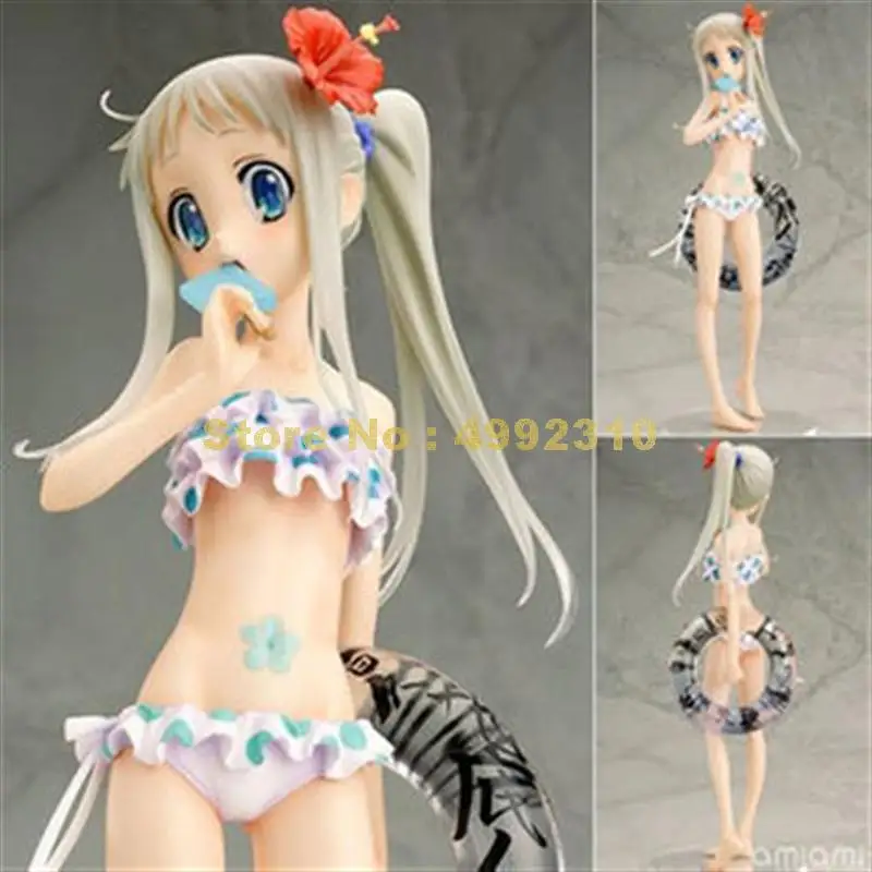 Аниме anohana honma meiko menma бикини Купальники 1/7 ПВХ экшн фигурка коллекция секс кукла