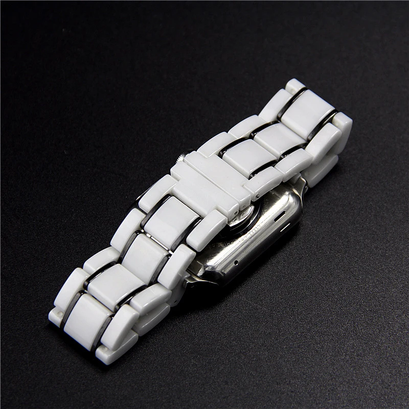 ceramics watch band for apple series watch strap women's watch bracelet men's watch band  (36)