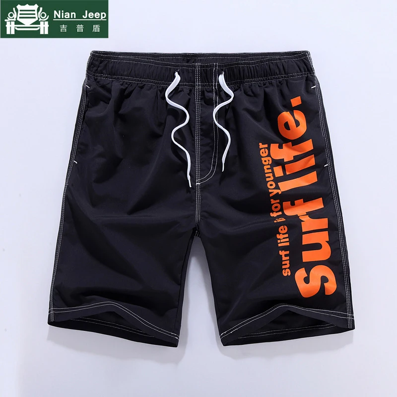 

New 2018 Men Beach Shorts Brand Quick Drying Short Pants Casual Clothing Shorts Homme Outwear Letter Printed Shorts Men 4XL 5XL