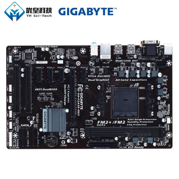 

Gigabyte GA-F2A58-DS3 AMD A58 Original Used Desktop Motherboard Socket FM2/FM2+ AMD A Athlon DDR3 64G SATA2 USB2.0 VGA DVI ATX
