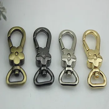 

10pcs Snap Hook Buckle for Chain Metal Swivel Trigger Lobster Bag Clasp Parts Hook Key Ring Chain Lanyard DIY Bag Accessory