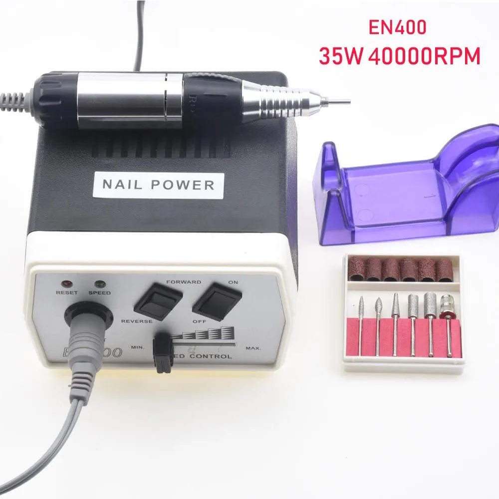 EN400 35W 40000RPM Electric Nail Drill Machine Nail Cutter Nail