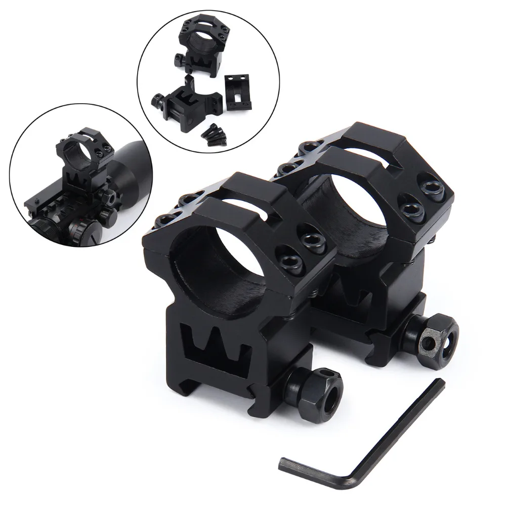 

Outdoor Camping Hunting Tool accessories Optical Sight Bracket Metal Scope Mount Rings