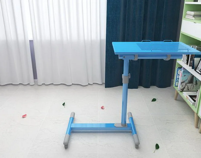 250629/компьютерный стол стоьте вверх и вниз вращение стола простой современный ночной для детей детский столик для ноутбука/нержавеющая сталь высокого качества