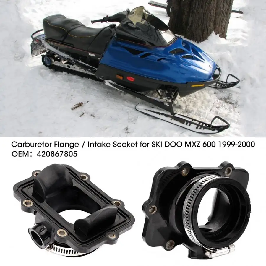 Carburador de moto 420867805 карбюратор фланец/Впускной Разъем для SKI DOO MULA Z GRAND TOURING MXZ SKANDIC SUMMIT 600