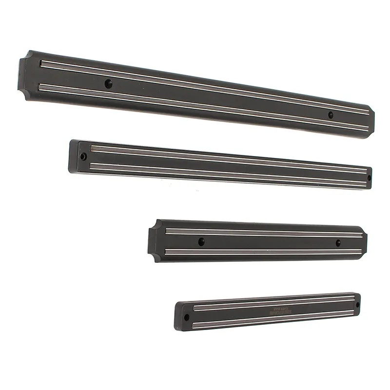 Магнитный держатель для ножей Настенный Черный ABS металлический нож для Placstic Block магнитный держатель для ножей