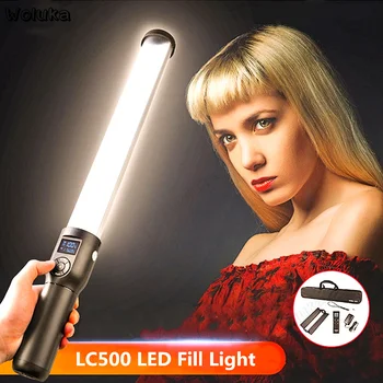 

Godox LC500 LED Fill Light LED light supplementary bar handheld photo Ice lamp fast lighting with control plate CD50 T11