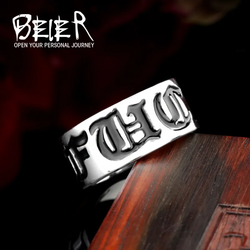 

Steel soldier stainless steel buddhism Om mani padme hum ring black rubber titanium steel religion jewelry WR8-238