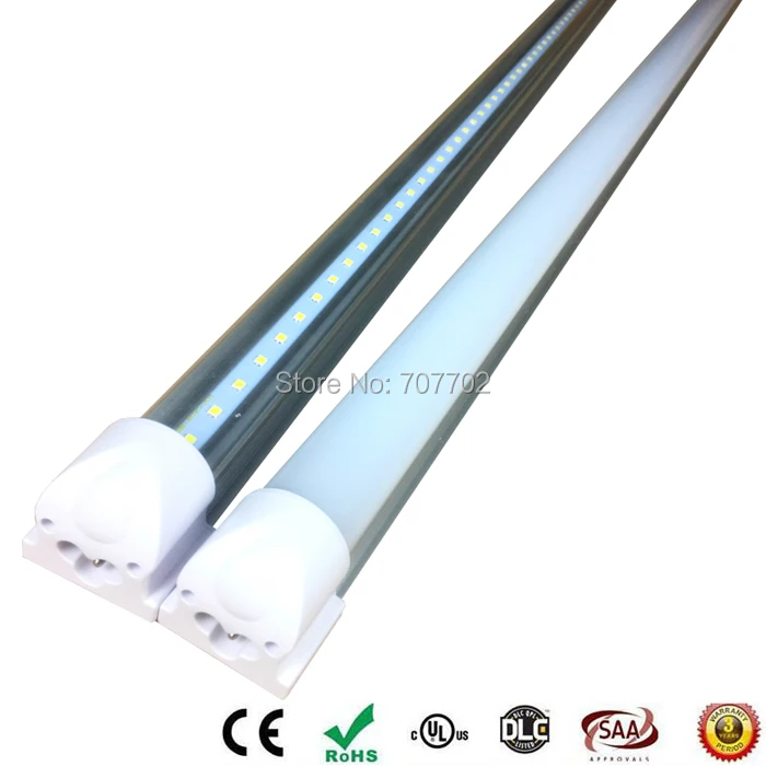 Meilleur 8FT T8 Intégré V forme LED tube lumière tube lampe 40 W 2835 LED lumière 8 pieds 60 W AC85 265V led tube haute luminosité