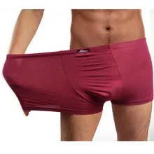 2017 Brand Clothing Mens Underwear Boxer bamboo fiber Casual Male Men’s Short Masculina De Marca Man Underpants Solid Color