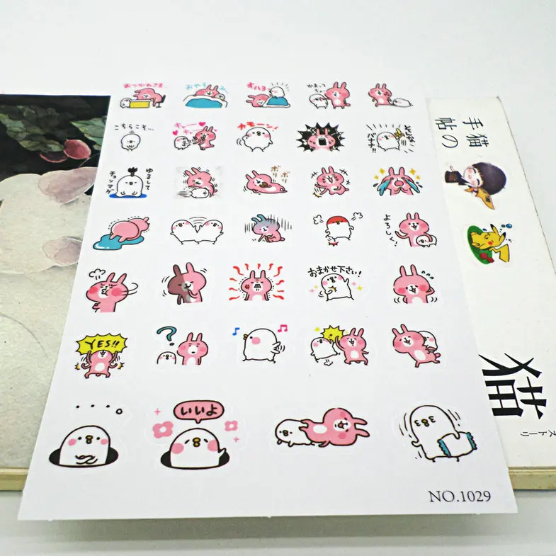 

Free shipping 68pcs/lot sailor moon Stationery Scrapbooking Stickers 3D Noctilucent sticker note Decoration label