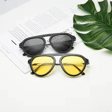 Солнцезащитные очки Для женщин модные поляризационные солнцезащитные очки Для женщин большой ширина Классический интегрированный в пикантном Ретро для мужчин Спорт на открытом воздухе очки K523