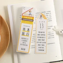 30 шт./упак. книга комиксов путешествия бумага Bookmarks для книг поделиться книжные маркеры закладки для книг канцелярские принадлежности
