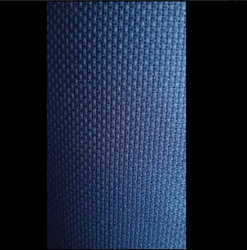 Высокое качество хлопок 14CT вышивка крестом ткань Аида Ткань - Цвет: Blue