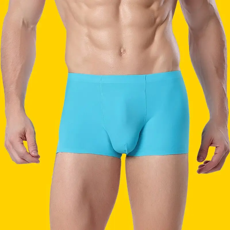 Seamless Silk Antibacterial Boxers 10