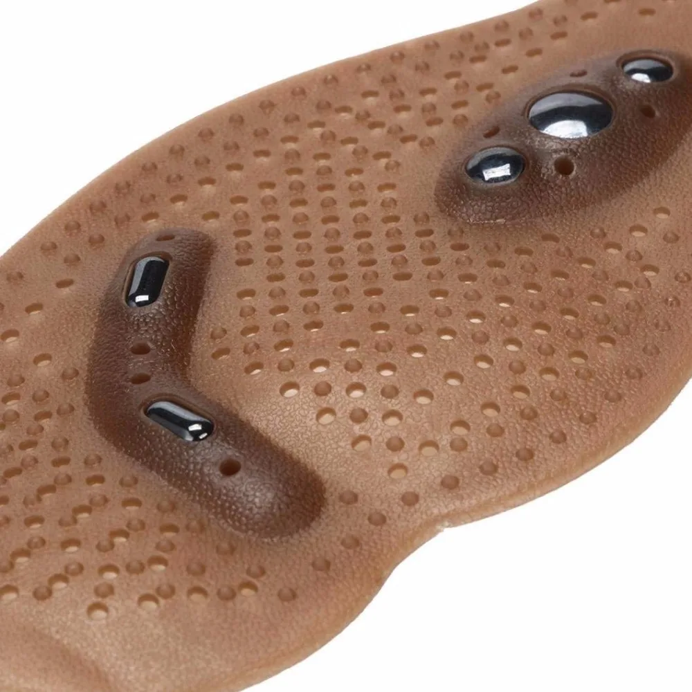 1 زوج المغناطيسي العلاج المغناطيس النعال القدم تدليك منصات للرجل النساء الرعاية الصحية أداة حذاء الراحة رائحة إزالة