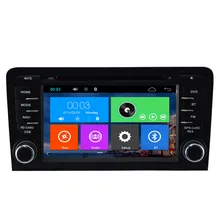 Capacitive Screen 2 Din 7 Inch Car DVD Player For AUDI A3 S3 2003 2004 2005 2006 2007 2008 2009 2010 2011 2012 With Canbus GPS