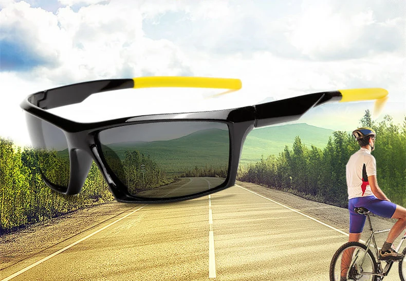 ASOUZ 2019 new polarized men's sunglasses UV400 fashion square ladies sunglasses classic brand design sports driving sunglasses (8)