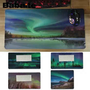 

Babaite My Favorite aurora Starry Sky Office Mice Gamer Soft Mouse Pad Rubber Mouse Pad Computer Game Tablet Mousepad