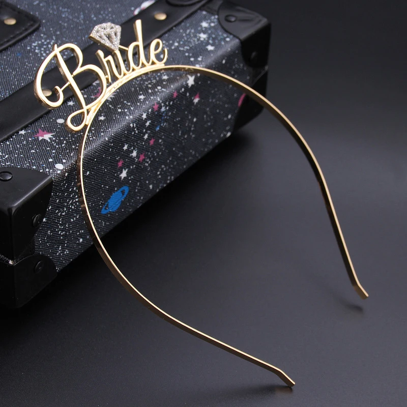 Team Bride Bridesmaid Tiara Crown Headband Bachelorette Hen Party To Be Wedding Bridal DIY Decoration|Украшения своими руками