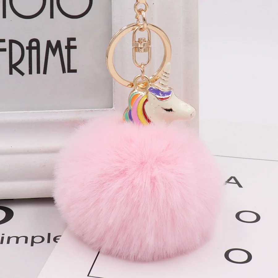 New Mini Kawaii Plush Cute Fur Ball keychain Soft Toys Cute Fashion Kids Dolls pompom fluffy Charm Baby For Girls Women gift New Mini Kawaii Plush Cute Fur Ball keychain Soft Toys Cute Fashion Kids Dolls pompom fluffy Charm Baby For Girls Women gift
