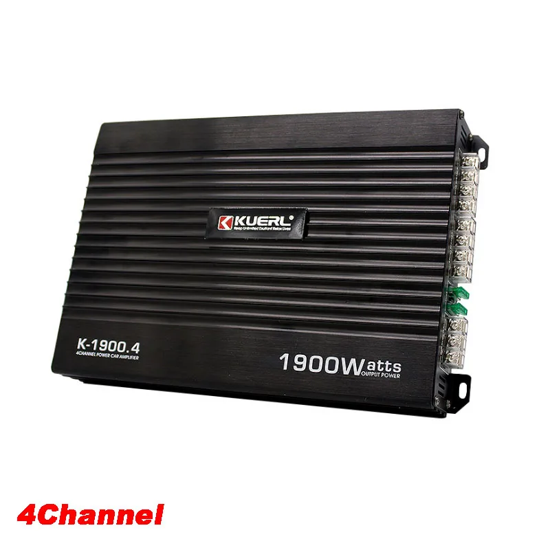 Car amplifier in stereo amplifiers