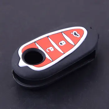 

1Pc 3 Buttons Car Key Shell Fob Case Cover Fit For Alfa Romeo Mito Giulietta Brera GTA