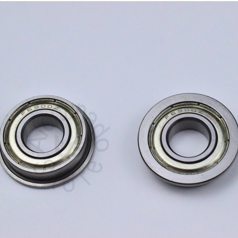 F6900ZZ 10*22(25)* 6 мм 10 шт подшипник ABEC 5 фланцевого подшипника 6900 F6900Z радиальный из