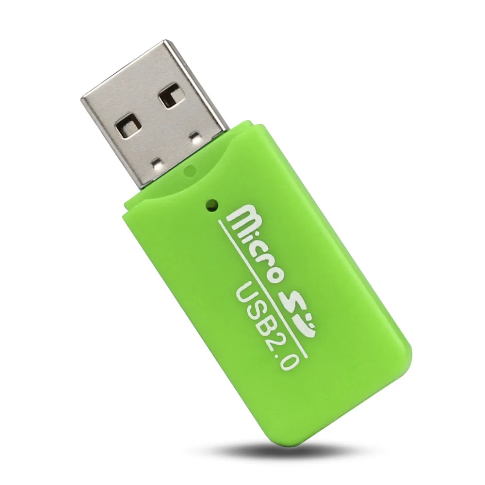 Высокая Скорость Mini USB 2.0 Micro SD TF T-Flash чтения карт памяти адаптера Au24 челнока