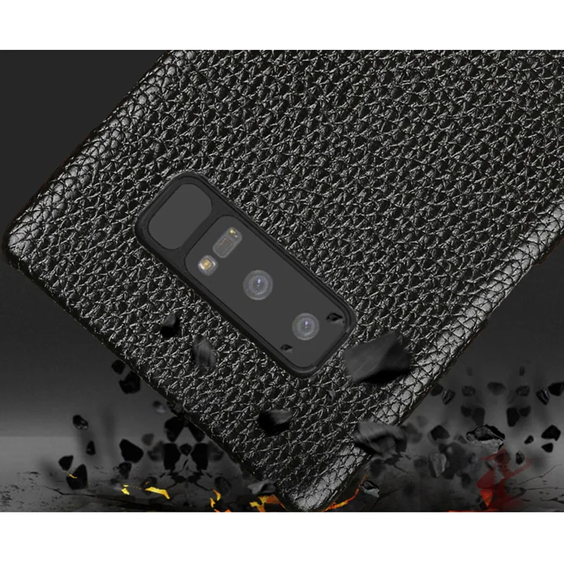 

wangcangli For Samsung Note 8 case leather business phone case For Samsung Note 8 case lychee business phone case
