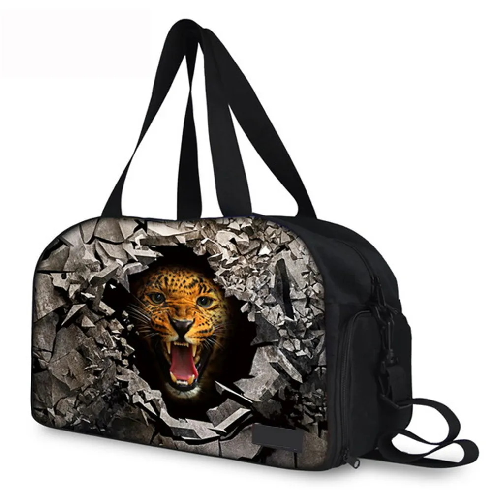 

Noisy Designs Travel Bag Fashion 3D Animal Printed Women Casual Reistas Travel Bags Travel Weekend Bag Duffle Bagbolsa Viagem