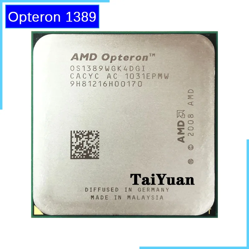 ЦП AMD третьего поколения Opteron 1389 X4 2 9 ГГц четырехъядерный процессор OS1389WGK4DGI разъем