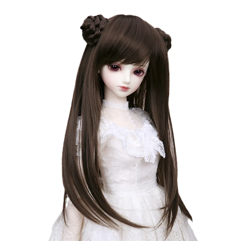 17-5-19-CM-1-4-BJD-Perruque-R-tro-Long-Cheveux-Raides-Perruques-avec