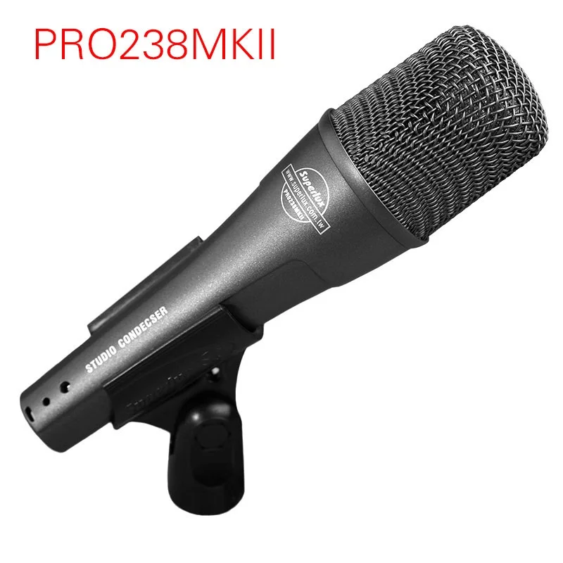 

Original Superlux PRO238MKII large diaphragm condenser mic professional Vocal Microphone for recording and stage performance