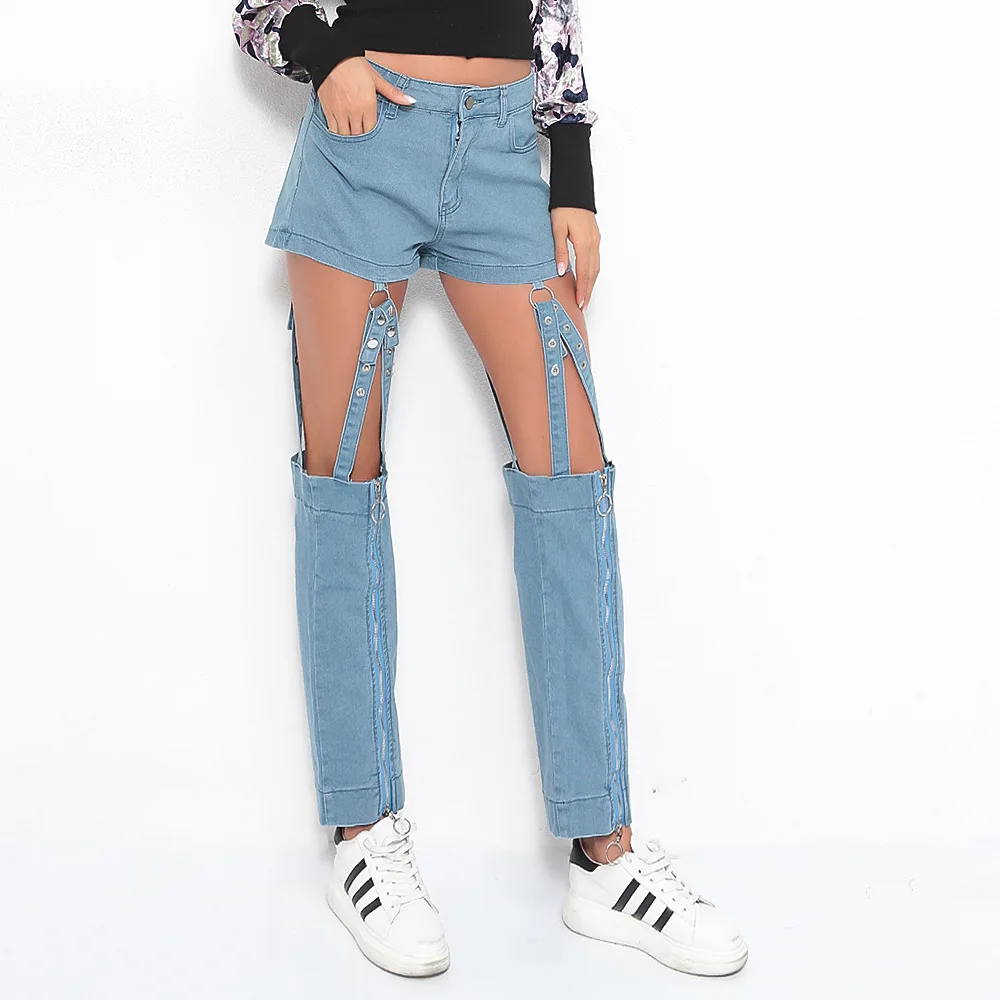 

Vintage Loose Jeans Women Denim Pants Hollow Out Pants Women High Waist Trousers Boyfriend Jeans for Women Ripped Jeans