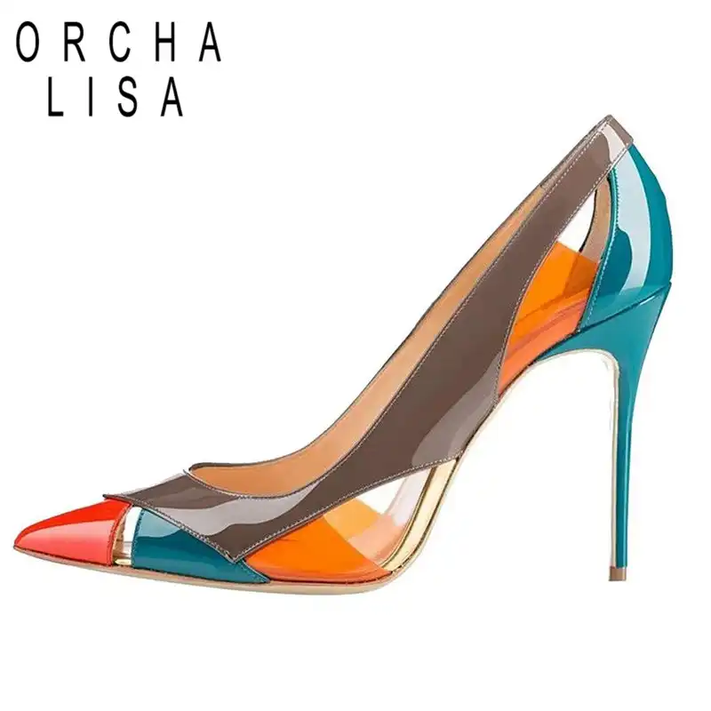 lisa patent leather pump