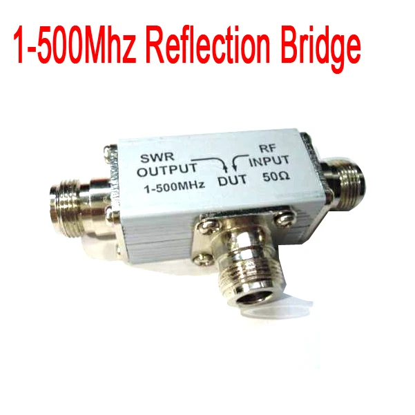 

1-500MHz reflection Bridge Standing VSWR Wave/SWR /RF/ Directional /Bridge FOR RF network measurement