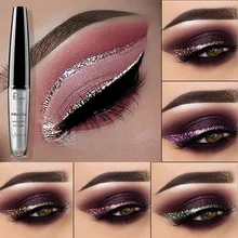 Pudaier жидкая Мерцающая подводка для глаз Водостойкая Подводка для глаз Косметика 24 часа длинная Стойкая подводка для глаз инструмент для макияжа