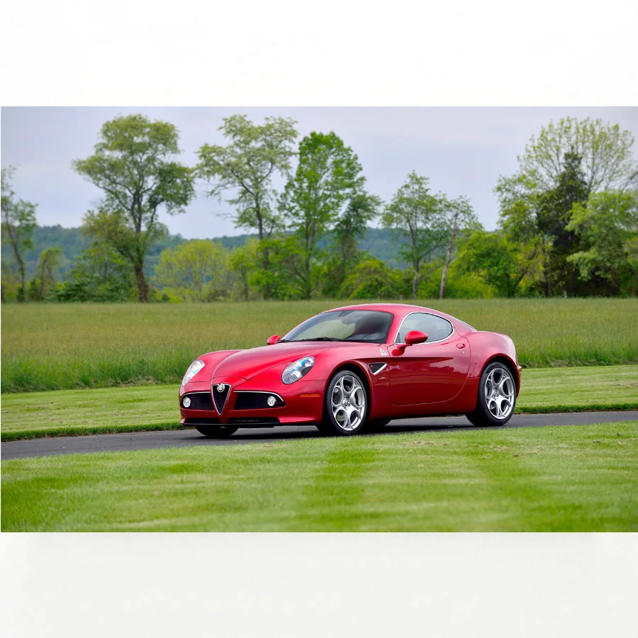 Настенные картины суперкар Alfa Romeo 8C автомобиля Плакаты и художественная печать