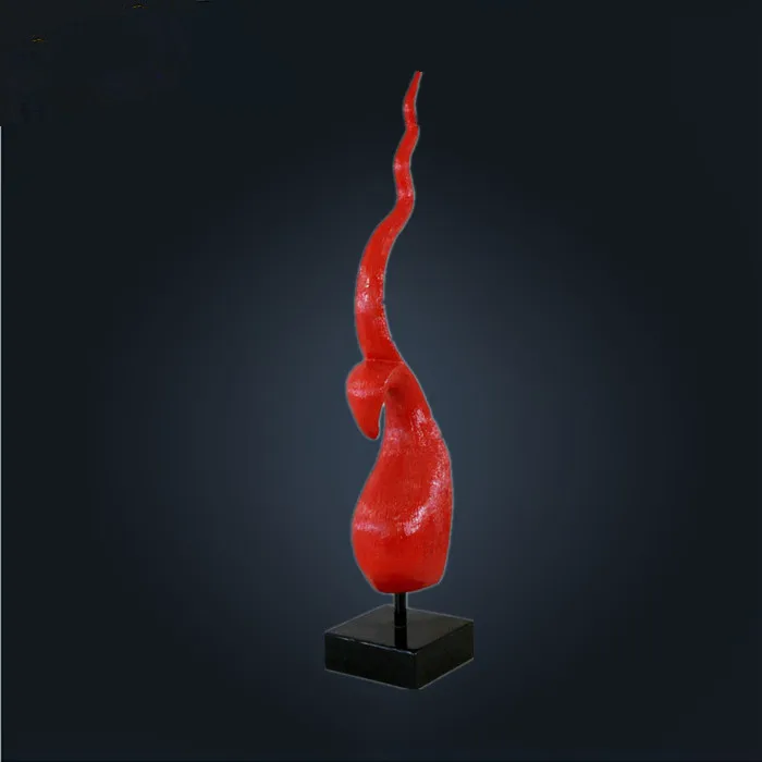 Special Offers 47\Custom resin abstract sculpture geomatric sculpture esculturas modernas para el hogar