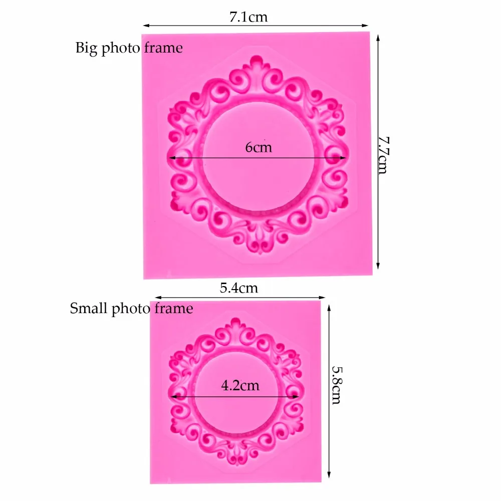 Рамка кружева шаблон силиконовая форма помадка плесень Торт украшения инструменты форма для шоколадной мастики T0988
