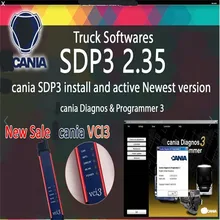 V2.35 SDP3 3 VCI3 Software para Scania VCI Ferramenta de Diagnóstico de Programação sem Dongle USB