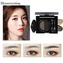 Крем модный макияж косметический натуральный долговечный Водонепроницаемый бровей с кисточкой