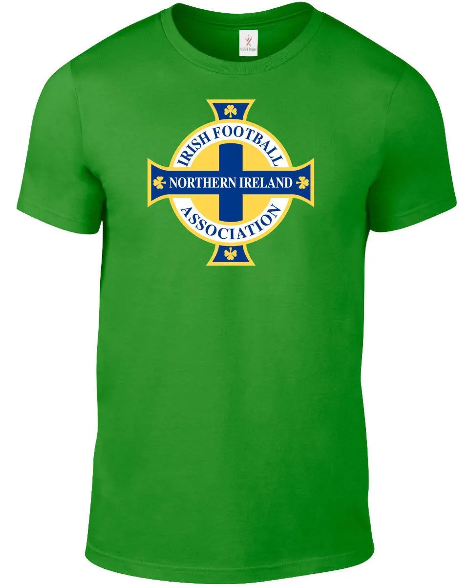 NORTHERN IRELAND WORLD CUP 2018 T SHIRT FOOTBALL SOCCER PLUS SIZES S